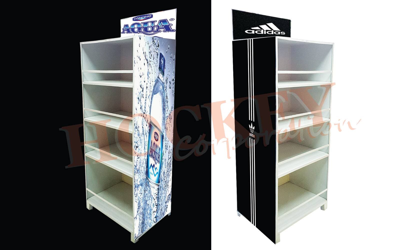 RAK DISPLAY POP PROMO MINIMALIS